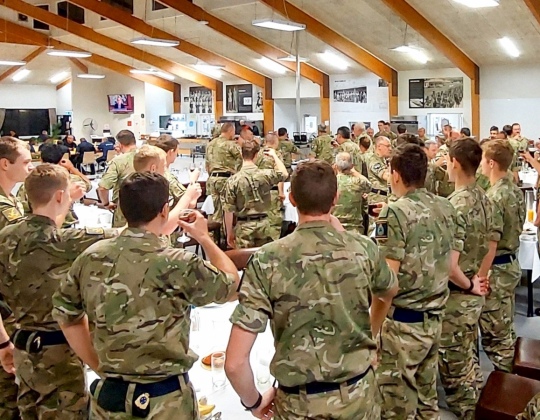A Toast to Service: Cater Plus Supports RNZALR Regiment